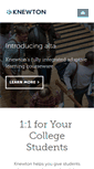 Mobile Screenshot of knewton.com
